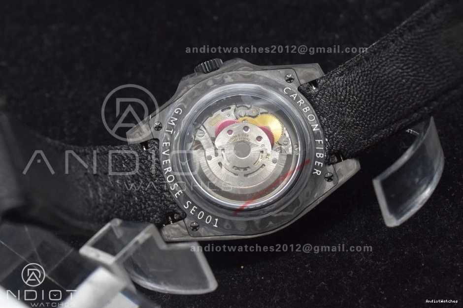 Edition OMF All GMT DIW Black Black on SA3186 Nylon Black 423 Carbon Practical CHS Best Dial Strap 0831